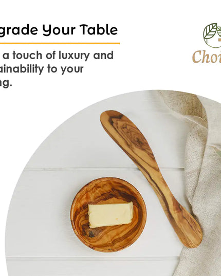 Mediterranean Olive Wood Butter Knife