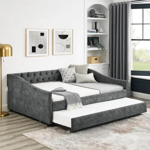 Full-size Sofa Bed with pull out for matress