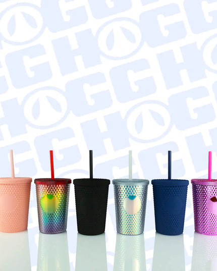 12OZ STUDDED TUMBLERS
