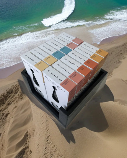 "Coastal" Travel Candle Set (12)