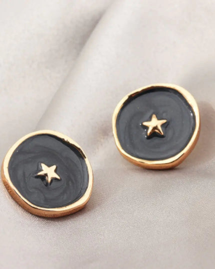 Astral Earrings Black