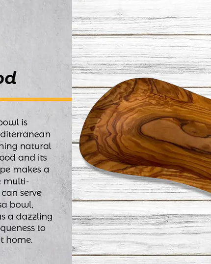 Mediterranean Olive Wood Multi-Purpose Bowl