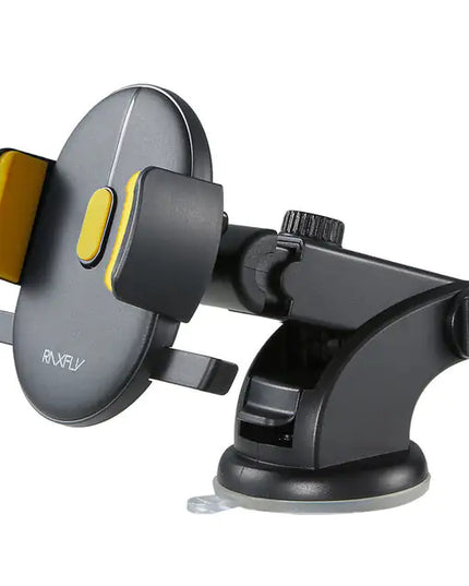 Car Phone Holder Long Rod Telescopic Car Dashboard Suction Cup Type