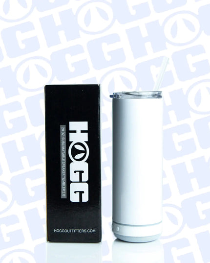 20oz WIRELESS SPEAKER TUMBLER - WHITE