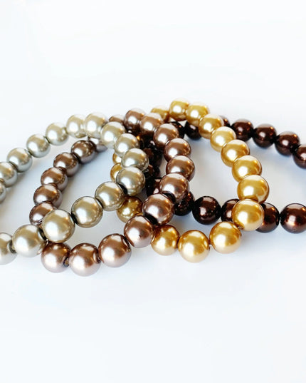 Pearl Bracelets -Set of 4