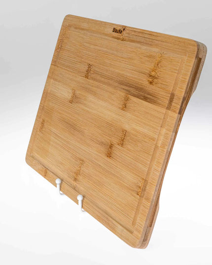 Bamboo Cutting Board 15x10 Inch With Juice Groove And Handles