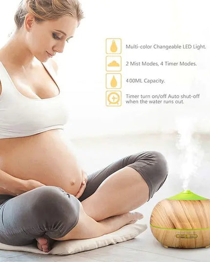 Ultrasonic Color Changing Essential Oil Aromatherapy Diffuser