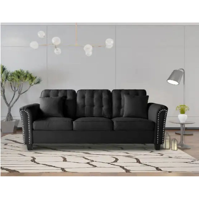 85.4\" Flare Arm Sofa