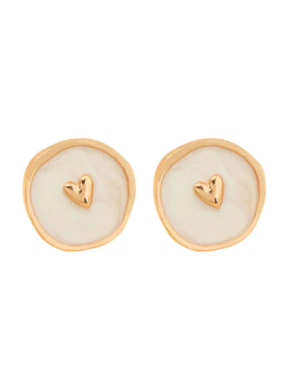 Astral Earrings White