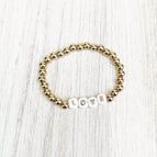 Gold/White