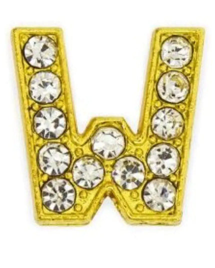 Pavé Letters -Gold Charms