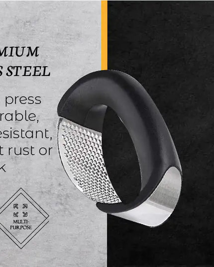 Stainless Steel Garlic Press