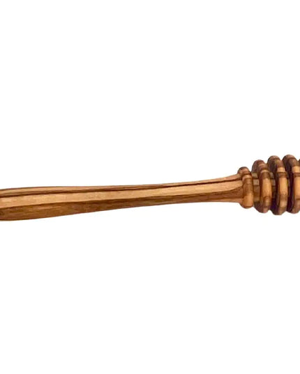Olive Wood Honey Pot w/Honey Dipper