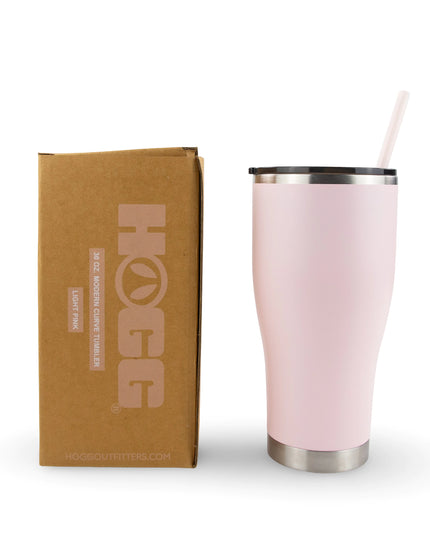 30oz POWDER COATED MODERN CURVE TUMBLER