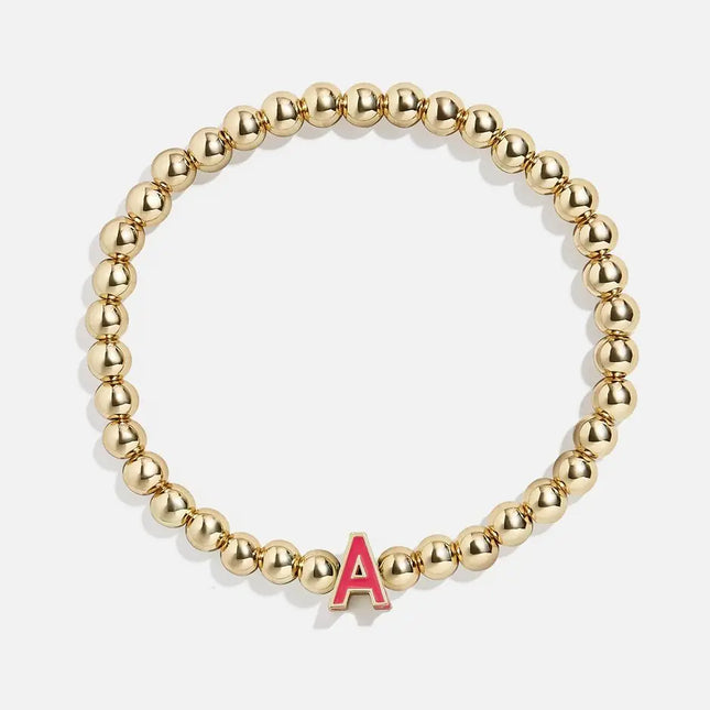 Initial Bracelet Set