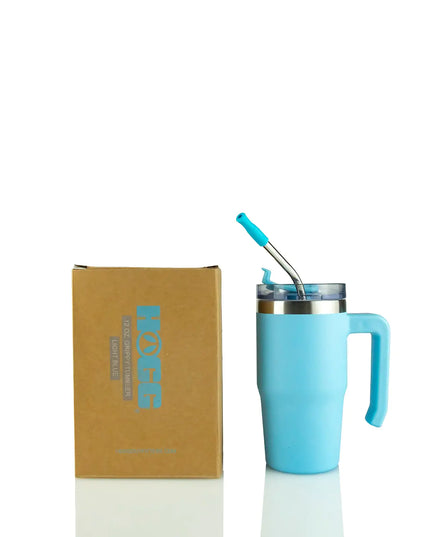 12oz POWDER COATED GRIPPY TUMBLER