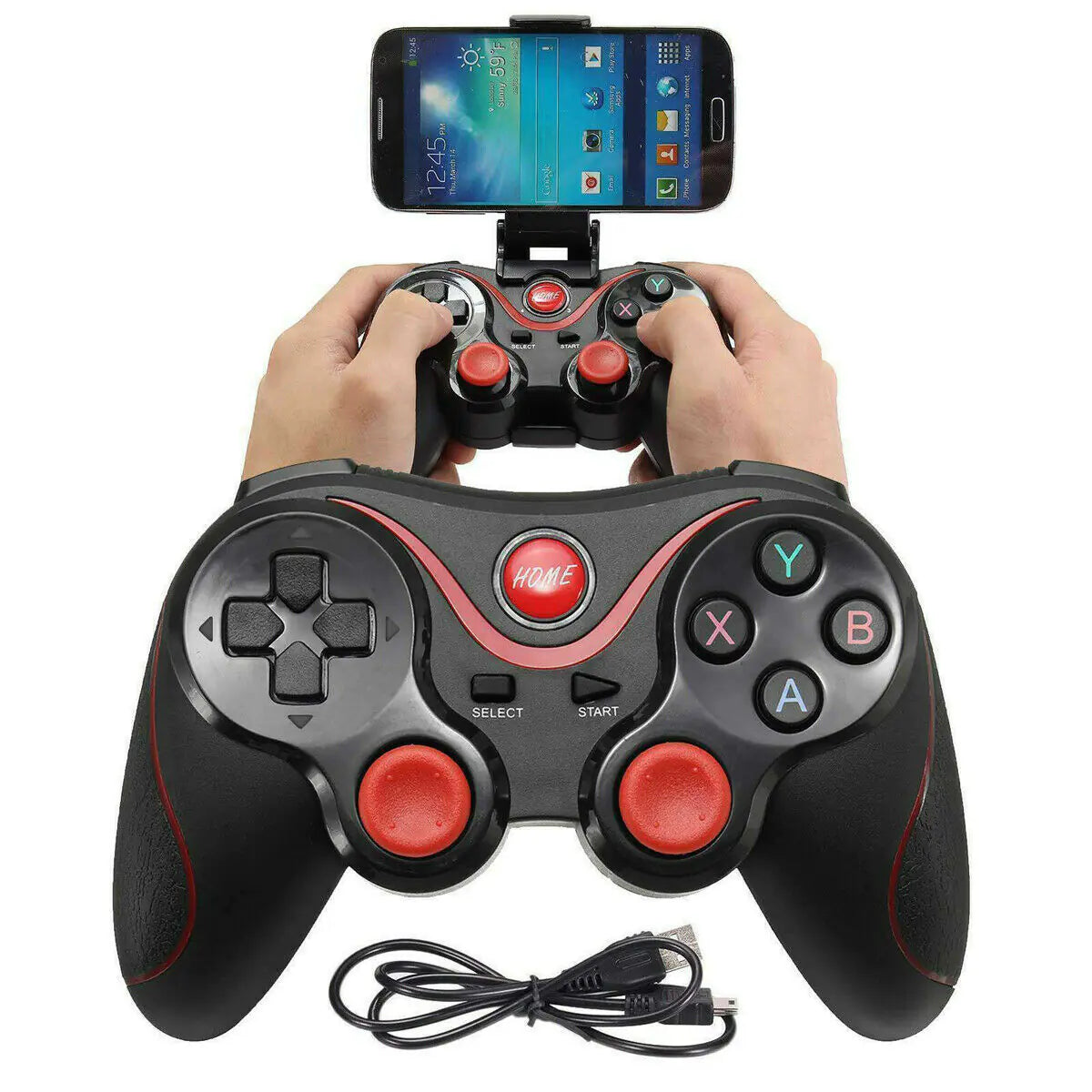 Wireless Bluetooth Game Controller for iOS & Android Devices