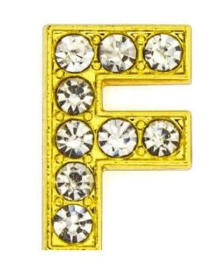 Pavé Letters -Gold Charms