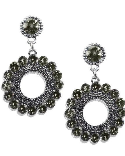 Gyre Earrings - Silver