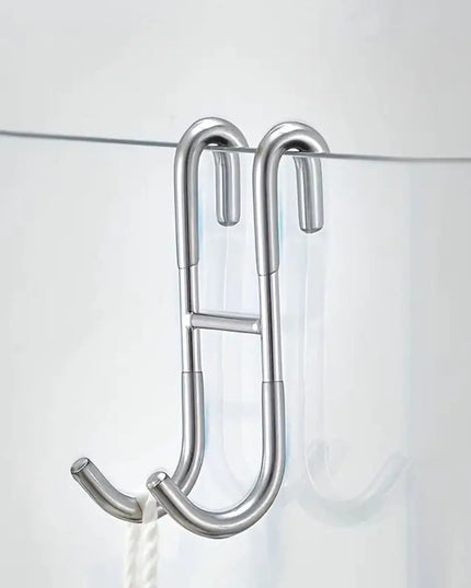 1pc Rust Resistant Multifunctional Shower Door Hook