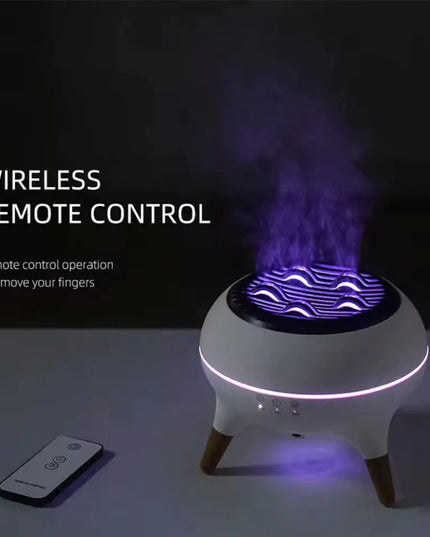 Flame Effect LED Aromatherapy Diffuser