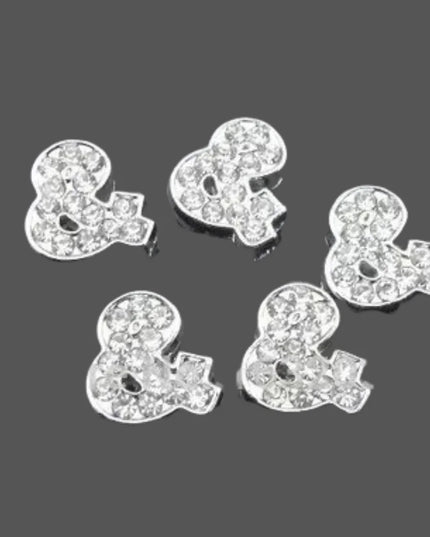 Pavé Ampersand -Silver