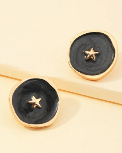 Astral Earrings Black