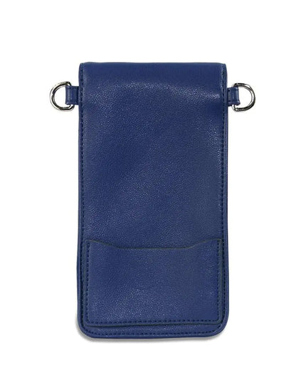 ibag Leather Cross Body-Sapphire