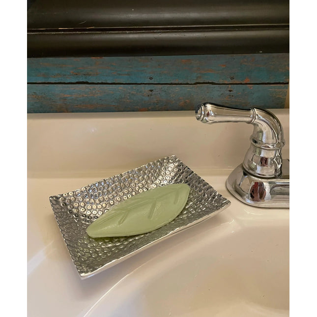 Aluminum Decorative Multi-Purpose Soap Dish / Jewelry Bowl