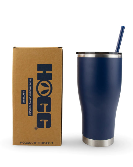 30oz POWDER COATED MODERN CURVE TUMBLER