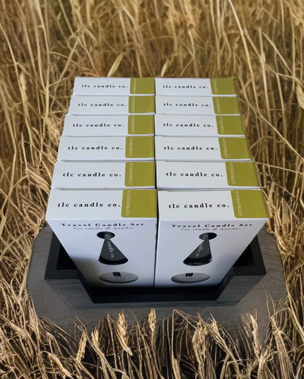 "Citronella" Travel Candle Set (12)