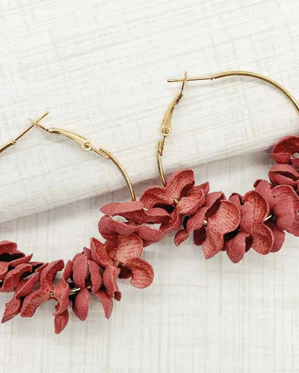 Aussie -Rose Earrings