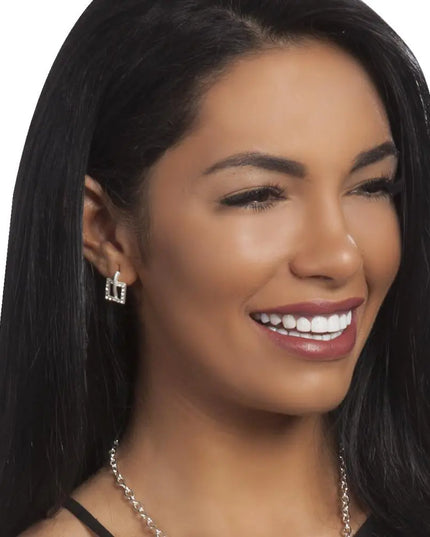 Lucy Earrings-Silver