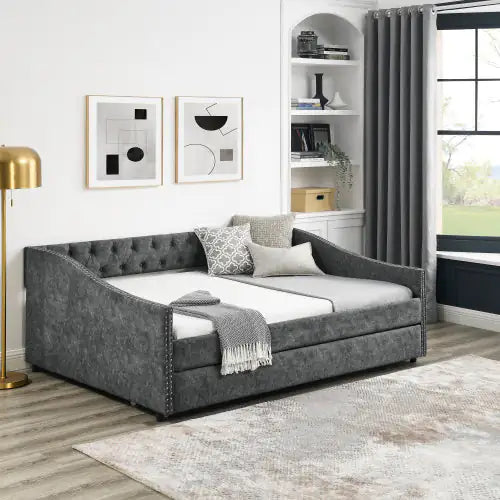 Full-size Sofa Bed with pull out for matress