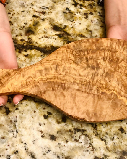 Original Olive Wood Cutting Board with Handle