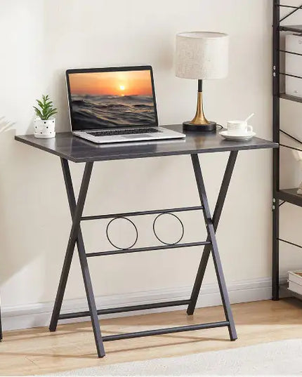 Small Foldable Desk, Living Room Computer Desk