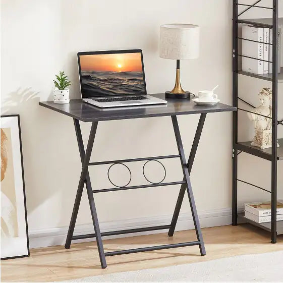 Small Foldable Desk, Living Room Computer Desk