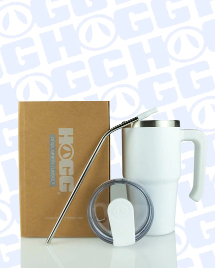 20oz POWDER COATED GRIPPY TUMBLER