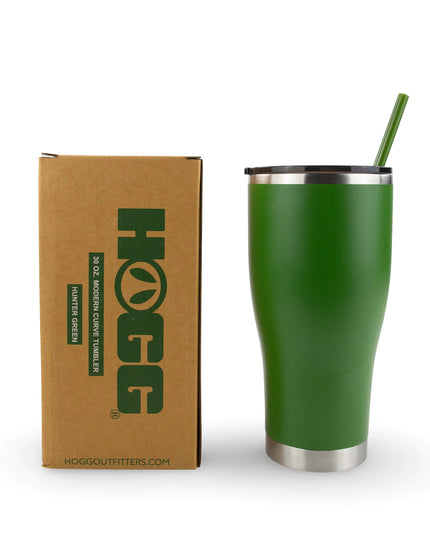 30oz POWDER COATED MODERN CURVE TUMBLER