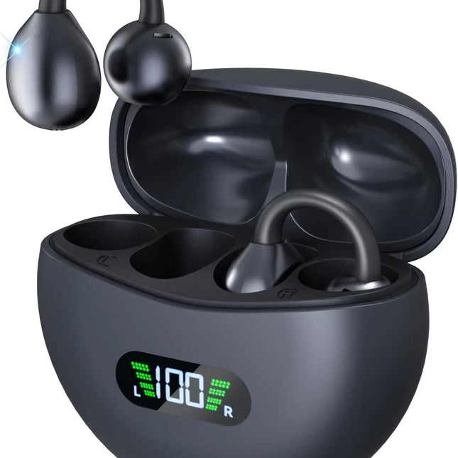 ANSTEN 3-in-1 Language Translator Earbuds – Real-Time AI Translation in 134 Languages, Open-Ear Design, Long Battery Life, for Android & iOS, Ideal for Travel & Learning