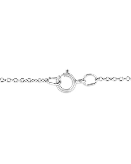 .925 Sterling Silver Prong-Set Diamond Accent Starfish 18" Pendant Necklace (I-J Color, I1-I2 Clarity)