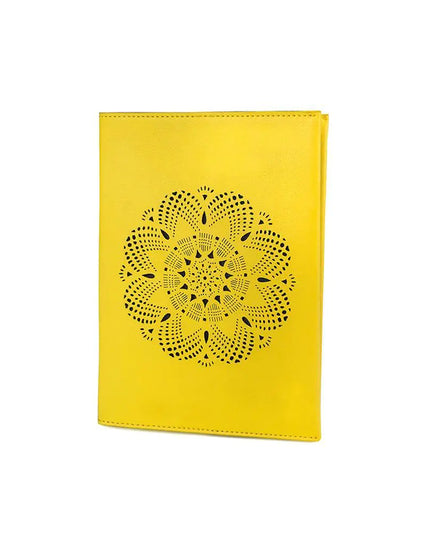 Noteworthy Leather Notebook-Lemon