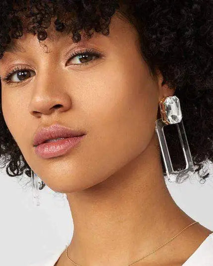 Zully Earrings- Clear