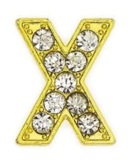 Pavé Letters -Gold Charms