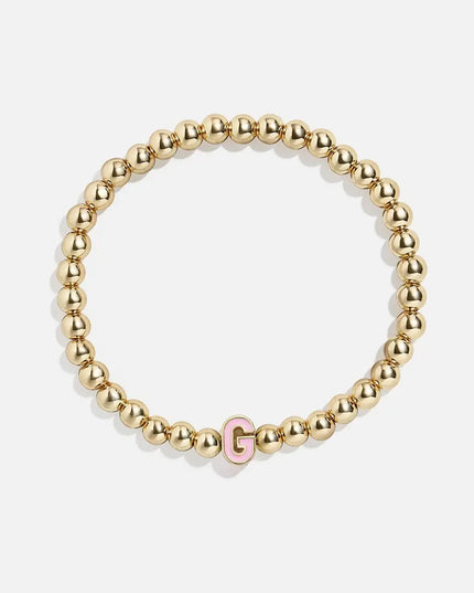 Initial Bracelet Set