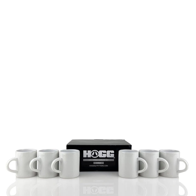 3oz CERAMIC ESPRESSO MUG - 6 PACK