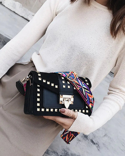 Betty Shoulder Bag -Velvet Finish