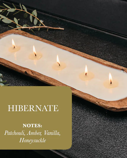 5-Wick Dough Bowl Soy Candle - Hibernate