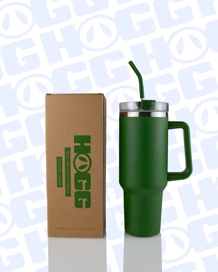 40oz POWDER COATED TRAVELER TUMBLER