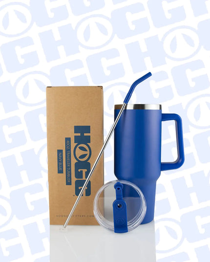 40oz POWDER COATED TRAVELER TUMBLER